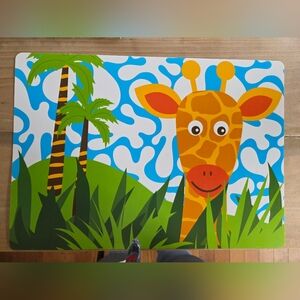 4 Piece Giraffe Placemats NEW